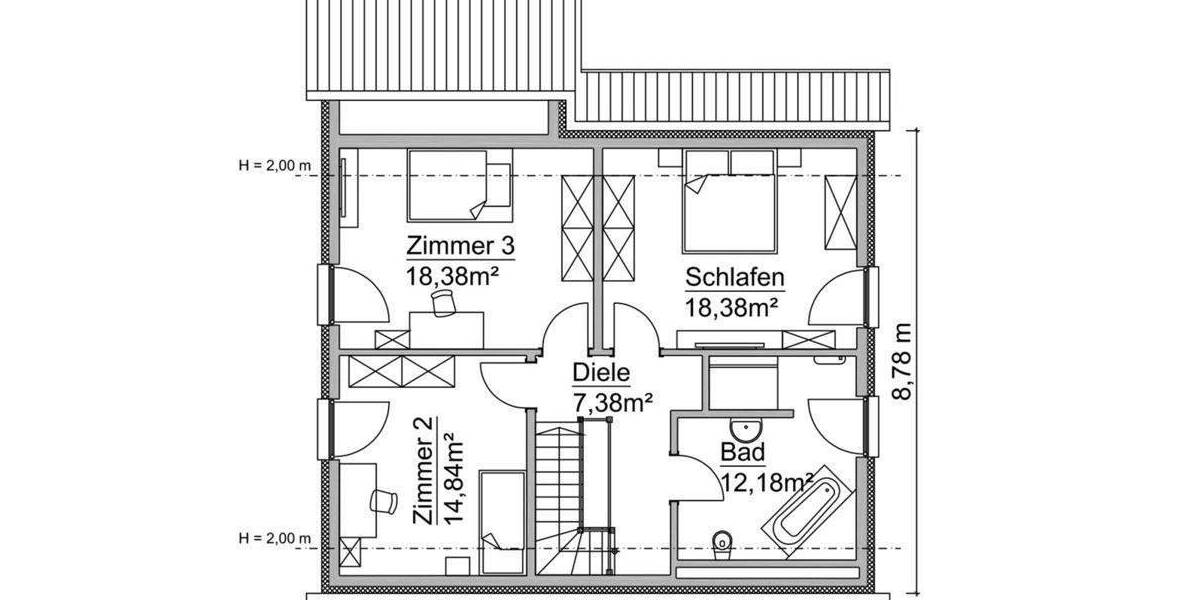 Einfamilienhaus Bad Düben - 5 Zimmer, 159 m&sup2;, 484.650&euro; | Angebot:25800467