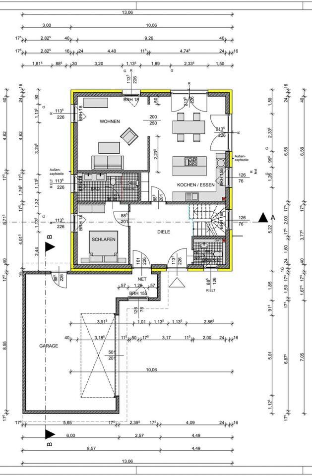Modernes Einfamilienhaus (BJ 2022) 2 Grundstücke zimmer