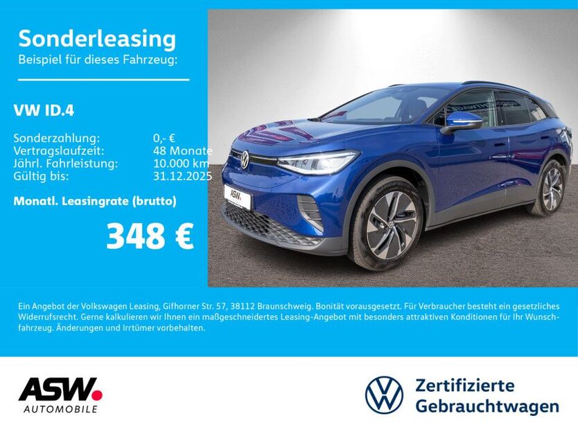VW ID.4 9.600 km 34.930 € Sinsheim 74889