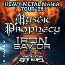 Mystic Prophecy + Iron Savior 27.11.2026 Club Vaudeville