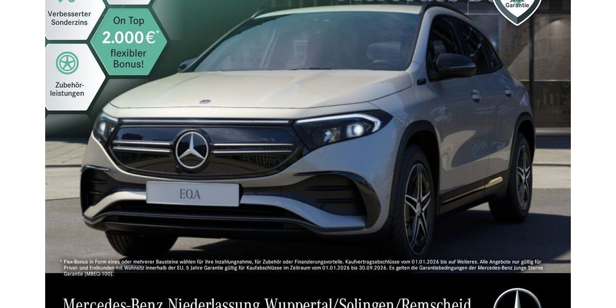 Mercedes-Benz EQA 19.284 km 30.990 &euro; Wuppertal 42115