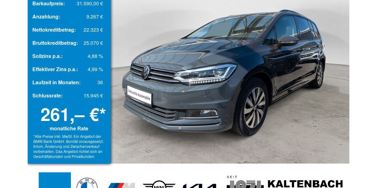 VW Touran 36.380 km 30.890 &euro; Arnsberg 59823