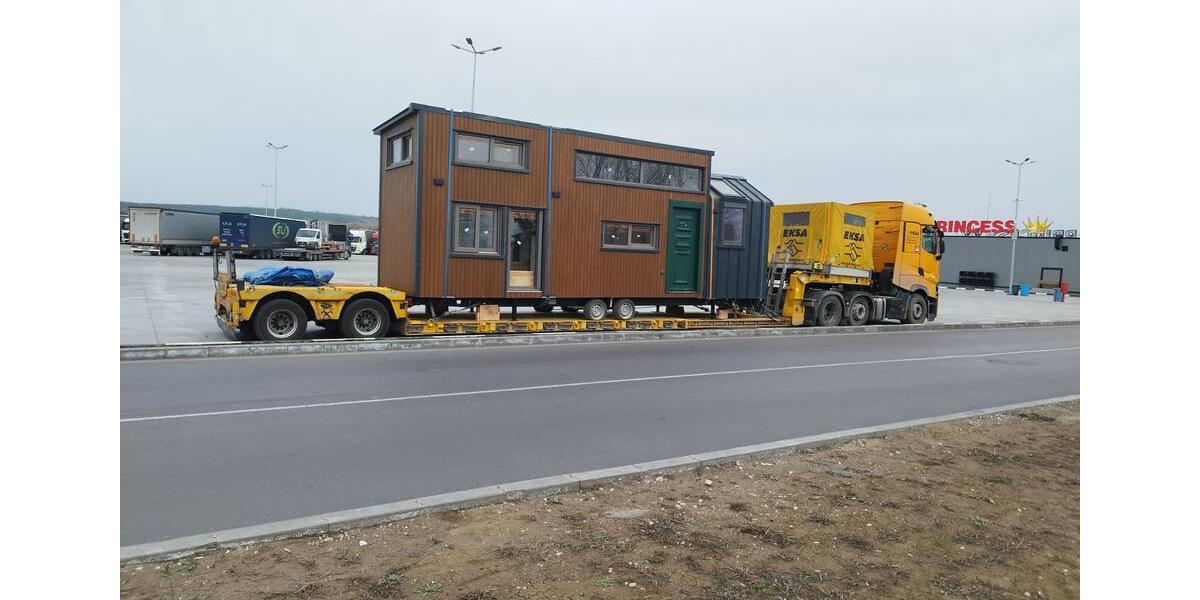 FERTIGES AUFKLAPPBARES LUXUS TINY HOUSE 2 zimmer
