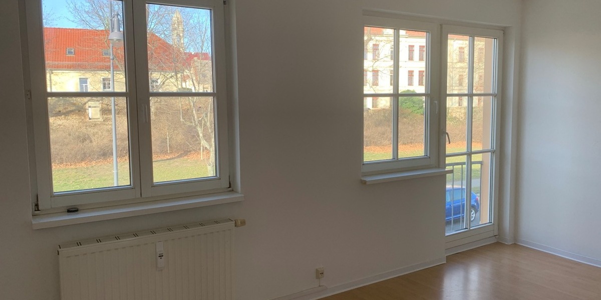 Helle 2,5-R-Whg 70,24 qm Balkon, Abstellraum, Einbauküche - Appartement Großenhain | Angebot:26287288