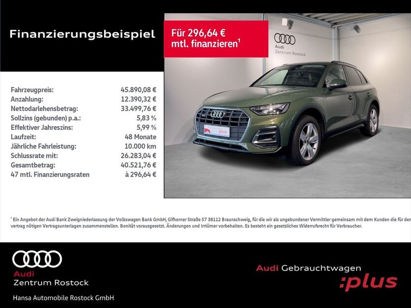 Audi Q5 26.277 km 43.990 € Rostock 18059