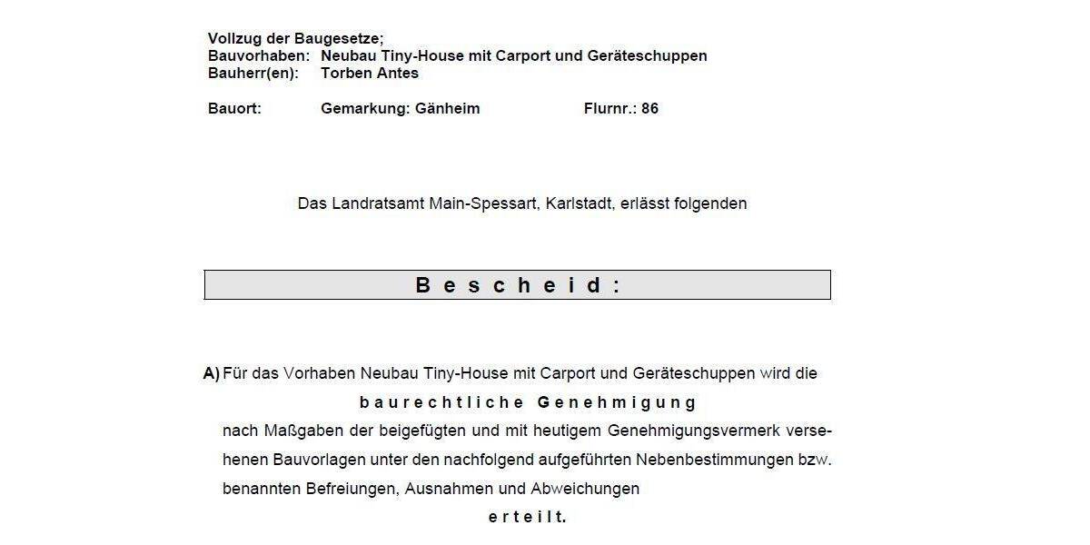 Einfamilienhaus Arnstein Gänheim - 2 Zimmer, 52 m&sup2;, 156.770&euro; | Angebot:26435832