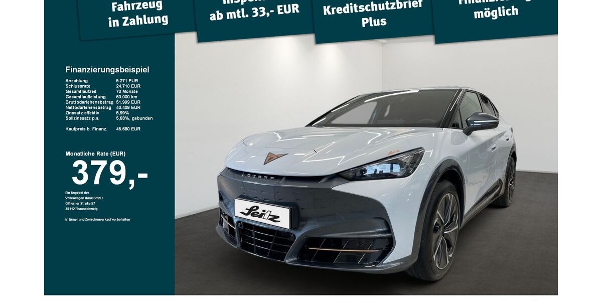 Cupra Tavascan 5.500 km 45.298 &euro; Kempten 87437