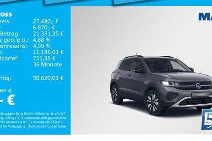 VW T-Cross 2.876 km 27.480 € München 80687