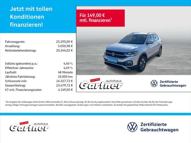 VW T-Cross 12.843 km 25.295 &euro; Eiselfing bei Wasserburg 83549