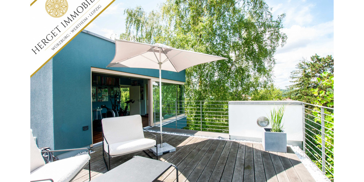 **RESERVIERT** EIN ARCHITEKTONISCHES MEISTERWERK IM GRÜNEN 5 zimmer