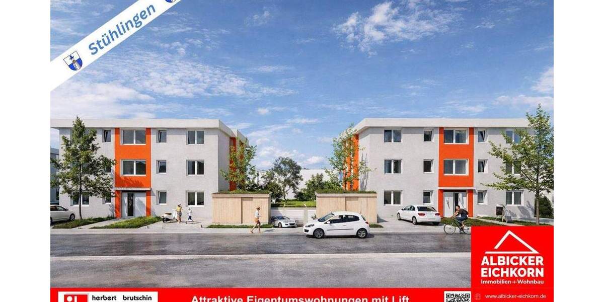 Etagenwohnung Stühlingen - 3 Zimmer, 87 m&sup2;, 374.100&euro; | Angebot:25799901