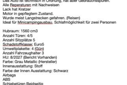 Peugeot Partner 208.000 km 3.000 &euro; Prien 83209