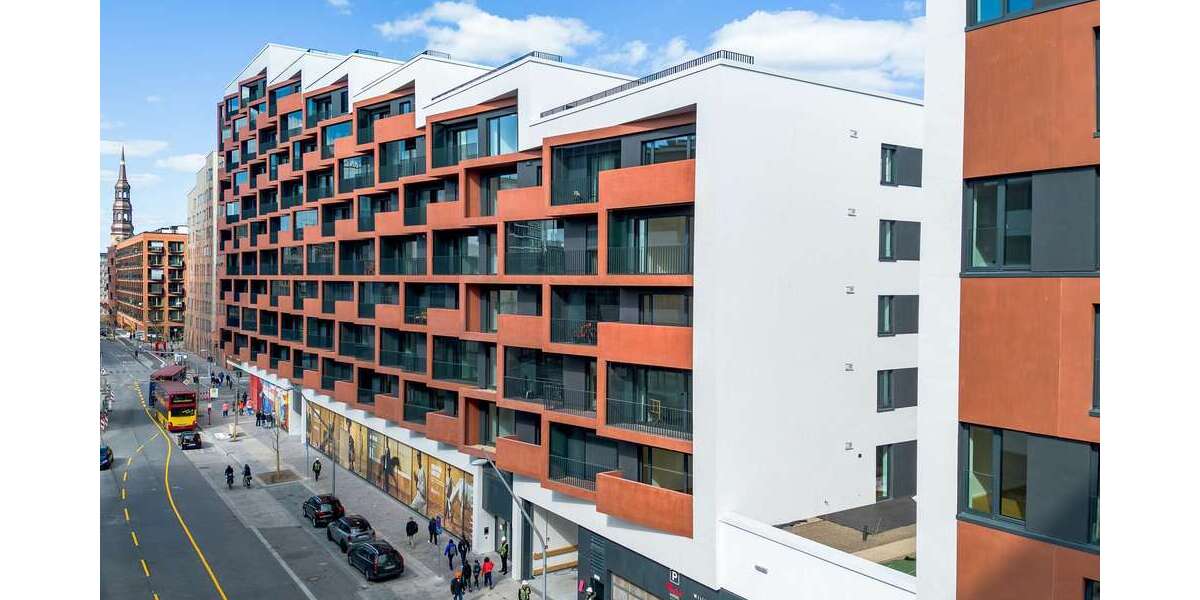 Etagenwohnung Hamburg HafenCity - 1 Zimmer, 42 m&sup2;, 530.000&euro; | Angebot:26855369
