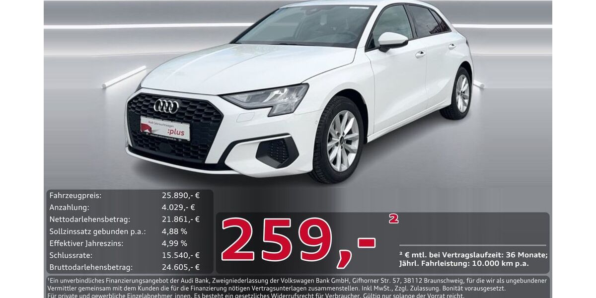 Audi A3 33.681 km 25.890 &euro; Ingolstadt 85057