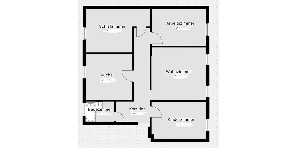 Etagenwohnung Nidda - 4 Zimmer, 80 m&sup2;, 750&euro; | Angebot:25307552