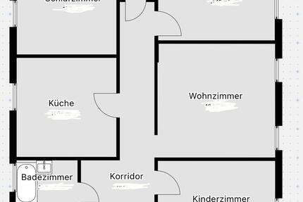 Wohnung Nidda - 4 Zimmer, 80 m&sup2;, 750&euro; | Angebot:25307552