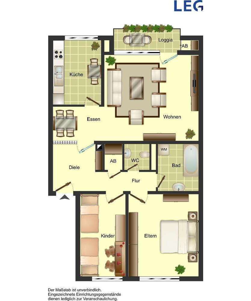 Wohnung zum Mieten in Duisburg 689 € 80 m²