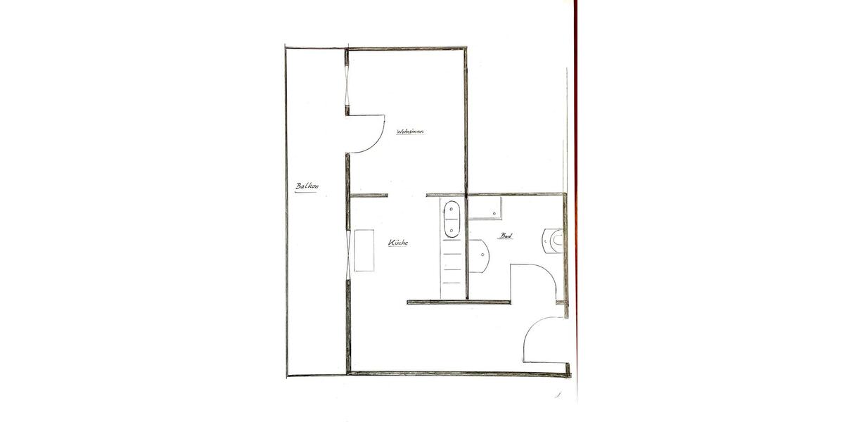 Etagenwohnung Mörlenbach - 2 Zimmer, 45 m&sup2;, 198.500&euro; | Angebot:26629290