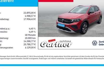 VW T-Cross 8.084 km 22.895 &euro; Eiselfing bei Wasserburg 83549