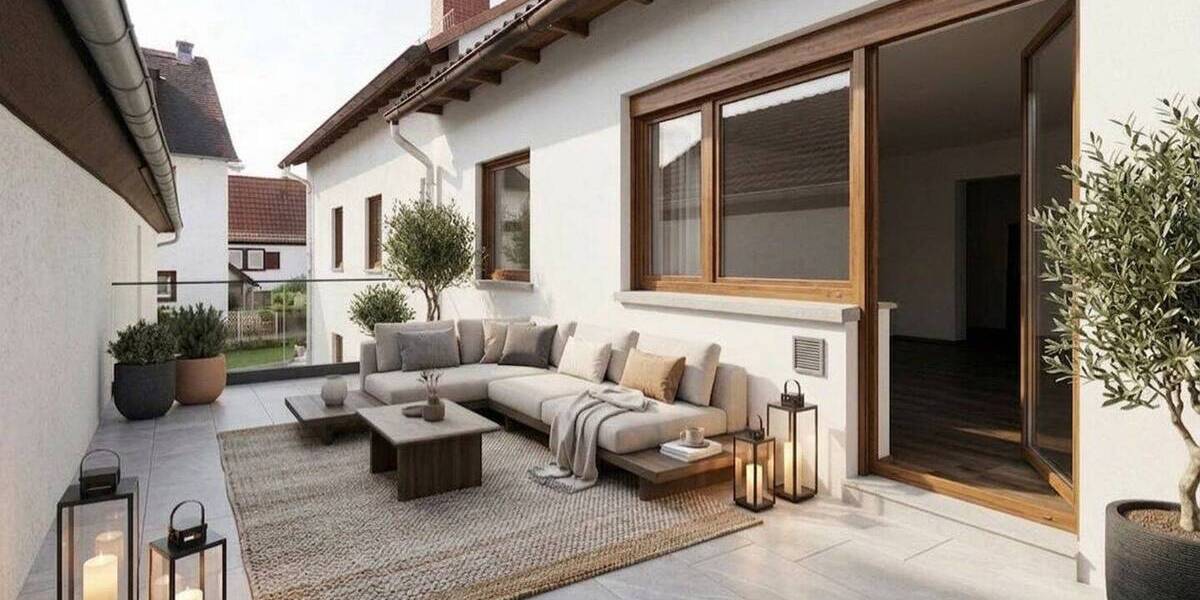 Etagenwohnung Frankfurt am Main Seckbach - 3 Zimmer, 94 m&sup2;, 495.000&euro; | Angebot:26344675