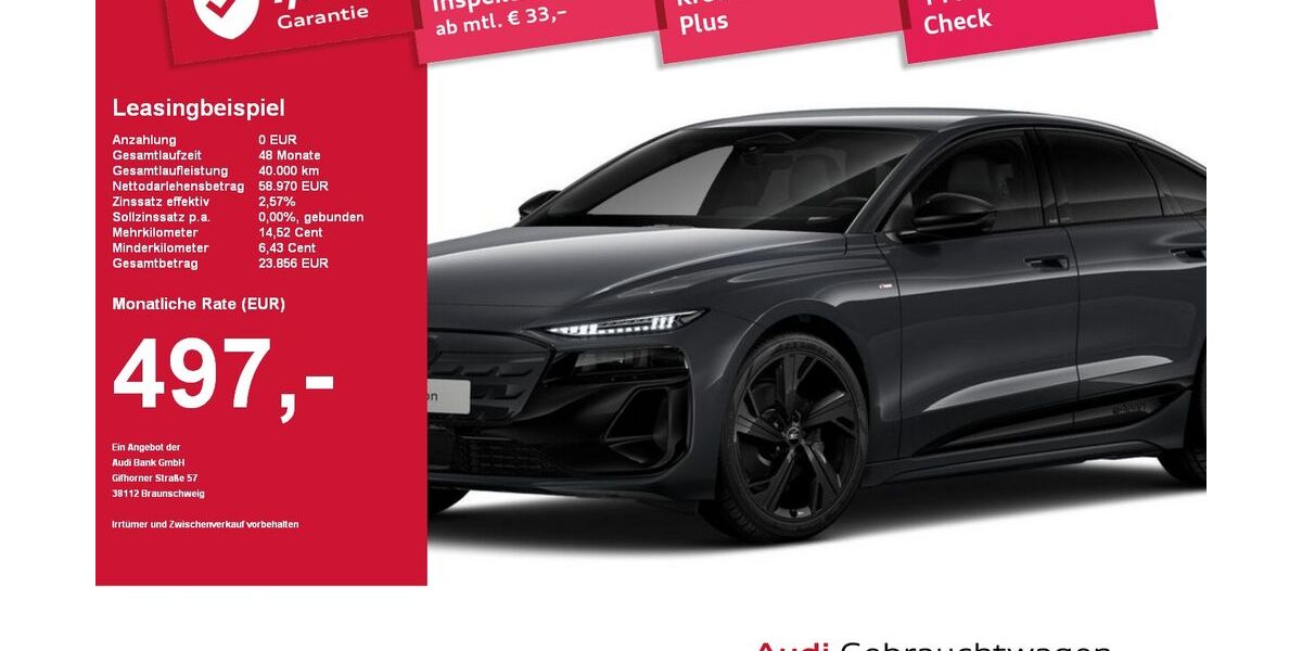 Audi A6 e-tron 8.135 km 58.970 &euro; Plattling 94447