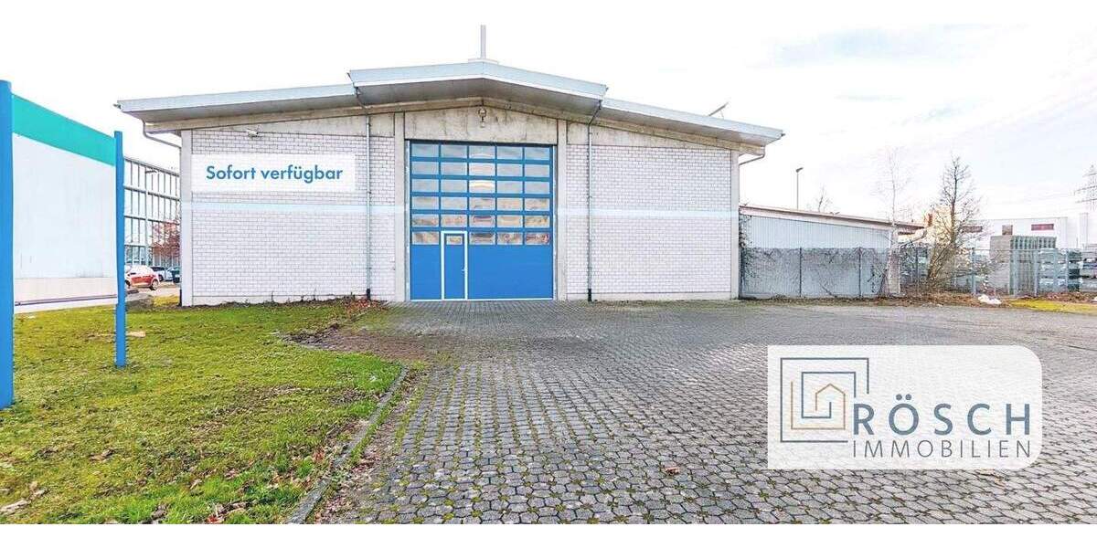 Attraktive, grenznahe Werk- Lagerhalle mit Büro +++ Rösch Immobilien zimmer