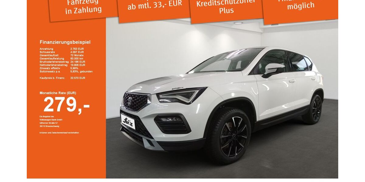 Seat Ateca 114.000 km 22.570 &euro; Lindenberg 88161