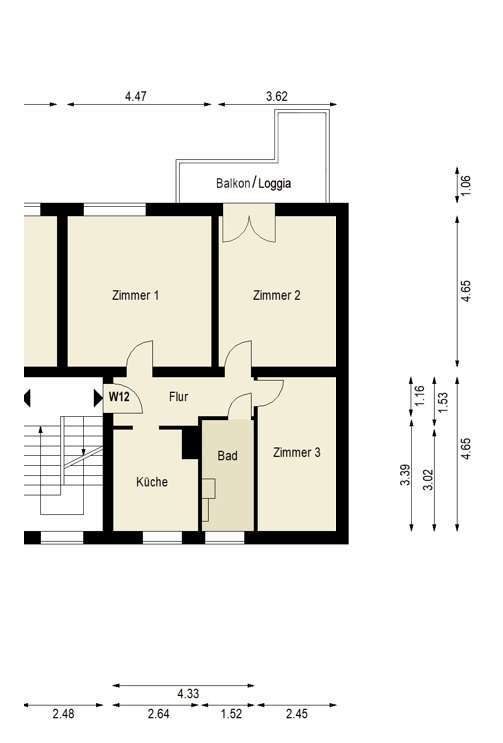 Wohnung zum Kaufen in Berlin 418.000 € 73.13 m²