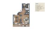 Etagenwohnung Freilassing - 2 Zimmer, 49 m&sup2;, 199.000&euro; | Angebot:26319643