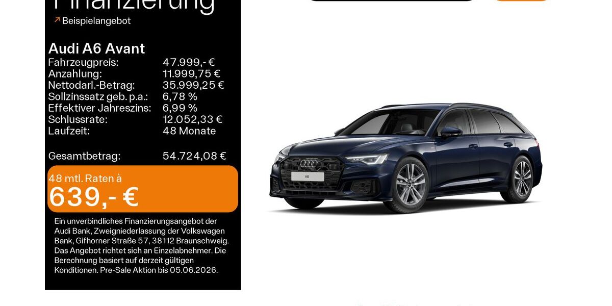 Audi A6 28.100 km 47.999 &euro; Büdingen-Düdelsheim 63654
