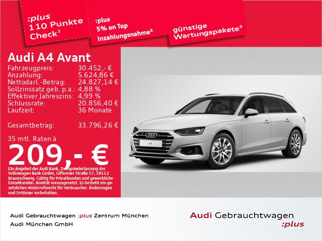Audi A4 62.510 km 29.733 &euro; Eching 85386
