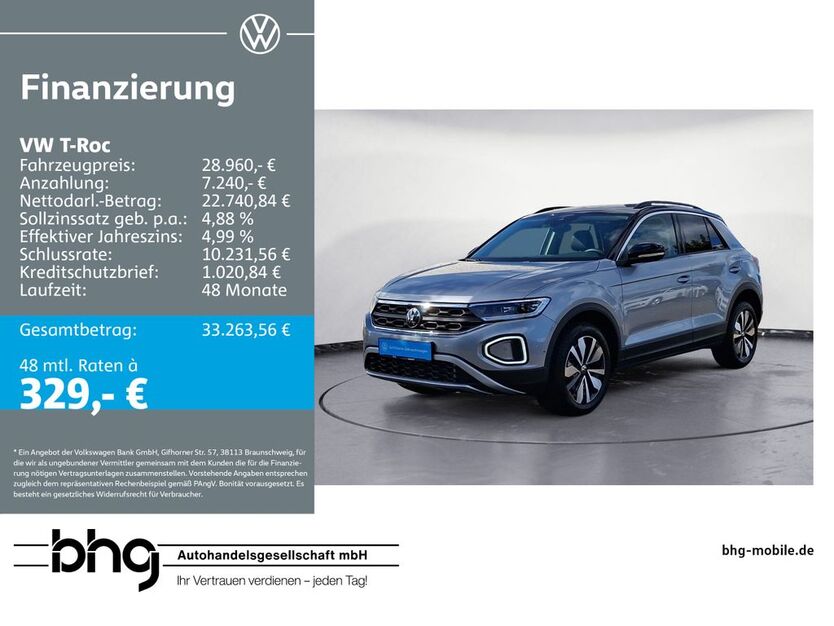 VW T-Roc 9.578 km 28.960 € Kehl 77694