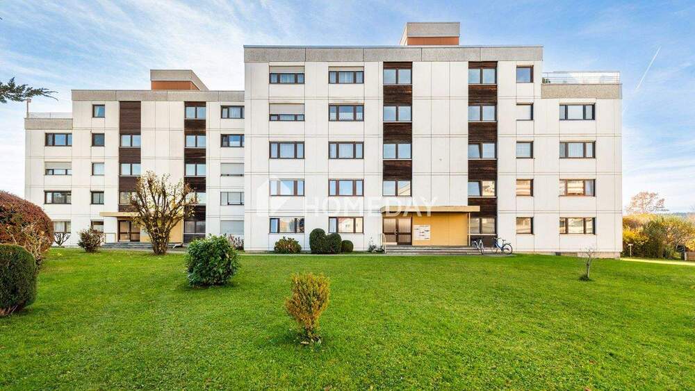 Erbbaurecht: Kompakte Wohnqualität mit Balkon - gut geschnitten mit Blick ins Grüne 1 zimmer