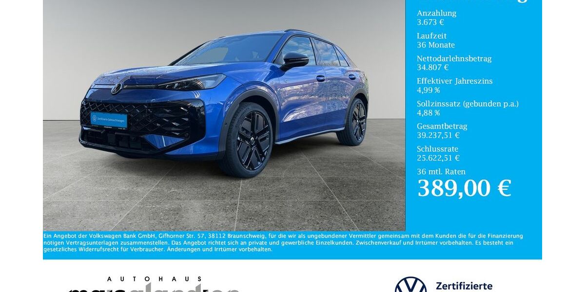 VW T-Roc 12.500 km 38.480 &euro; Pronsfeld 54597