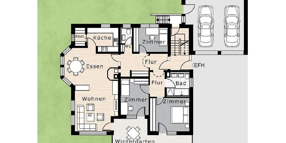 Mehrfamilienhaus, Wohnhaus Rottenburg am Neckar - 9 Zimmer, 223 m&sup2;, 749.000&euro; | Angebot:26639408