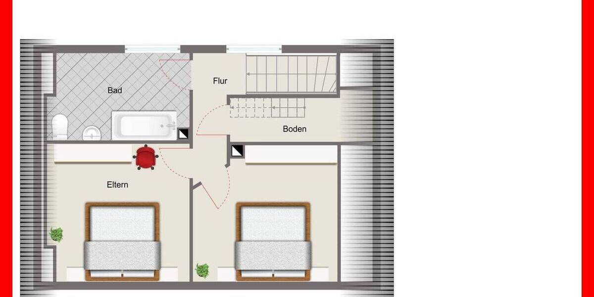 Reihenendhaus Emden Conrebbersweg - 4 Zimmer, 90 m&sup2;, 169.000&euro; | Angebot:26449886
