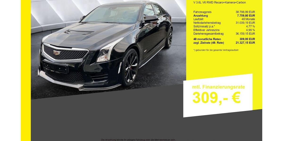 Cadillac ATS 43.171 km 38.799 &euro; Berlin-Französisch Buchholz 13127