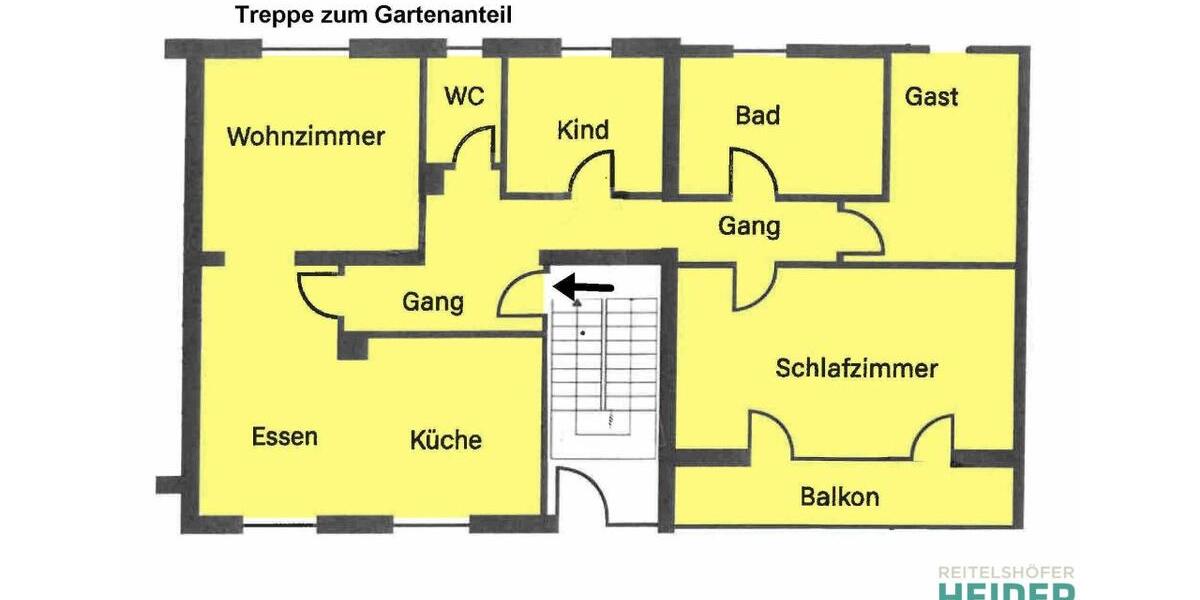 Erdgeschoßwohnung Ansbach - 4 Zimmer, 130 m&sup2;, 1.200&euro; | Angebot:26178645
