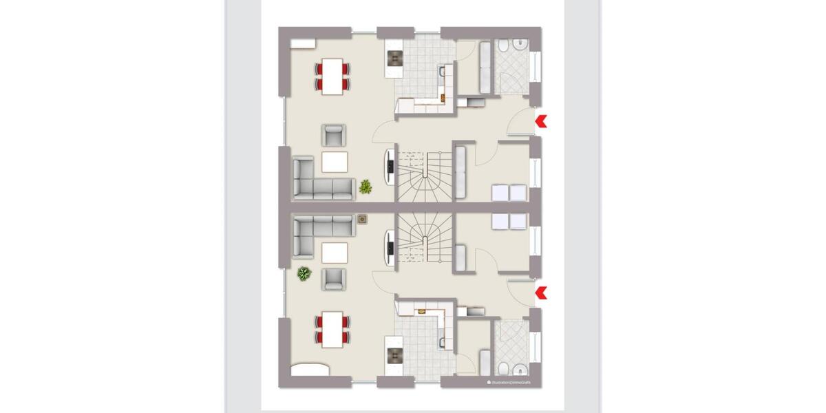 Doppelhaushälfte Tastrup - 4 Zimmer, 120 m&sup2;, 379.999&euro; | Angebot:26965855