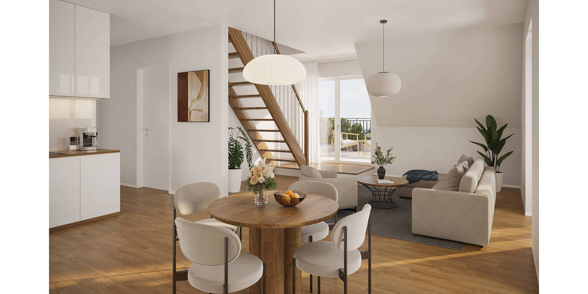 Terrassenwohnung Bad Kreuznach Bad Münster am Stein-Ebernburg - 4 Zimmer, 105 m&sup2;, 449.000&euro; | Angebot:25667074
