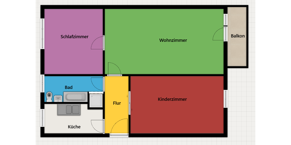 Wetro - ETW Wohnung mit 11,7% Rendite - Etagenwohnung Puschwitz | Angebot:25285838