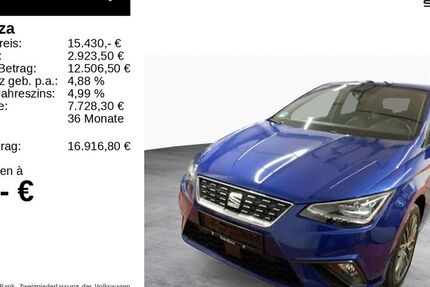 Seat Ibiza 32.100 km 15.430 &euro; Feldkirchen/Westerham 83620