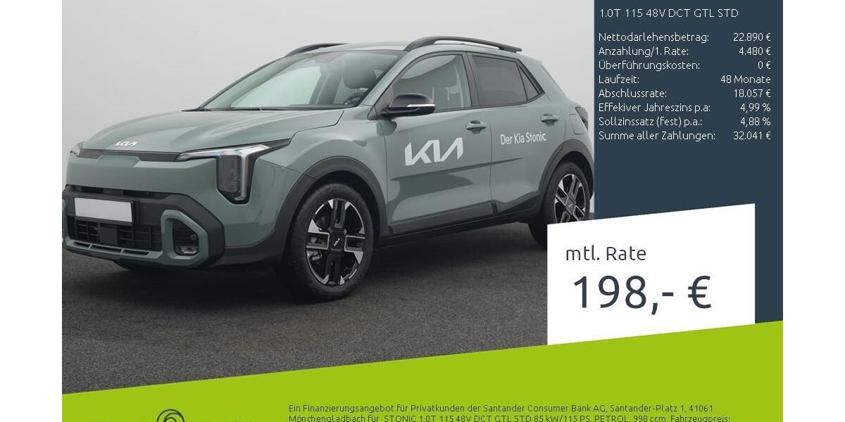 Kia Stonic 4.980 km 26.330 &euro; Münster - Amelsbüren 48163