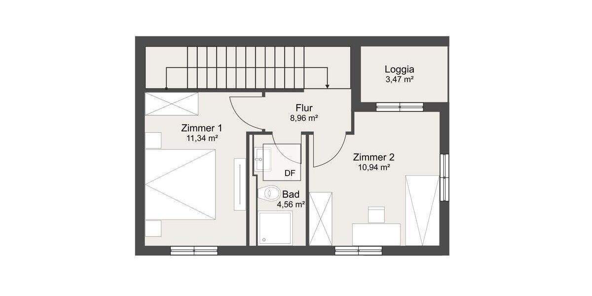 Urbanes Wohnen mit eigenem Garten und eigenem Zugang - 3-Zimmer-Maisonette in Toplage 3 zimmer