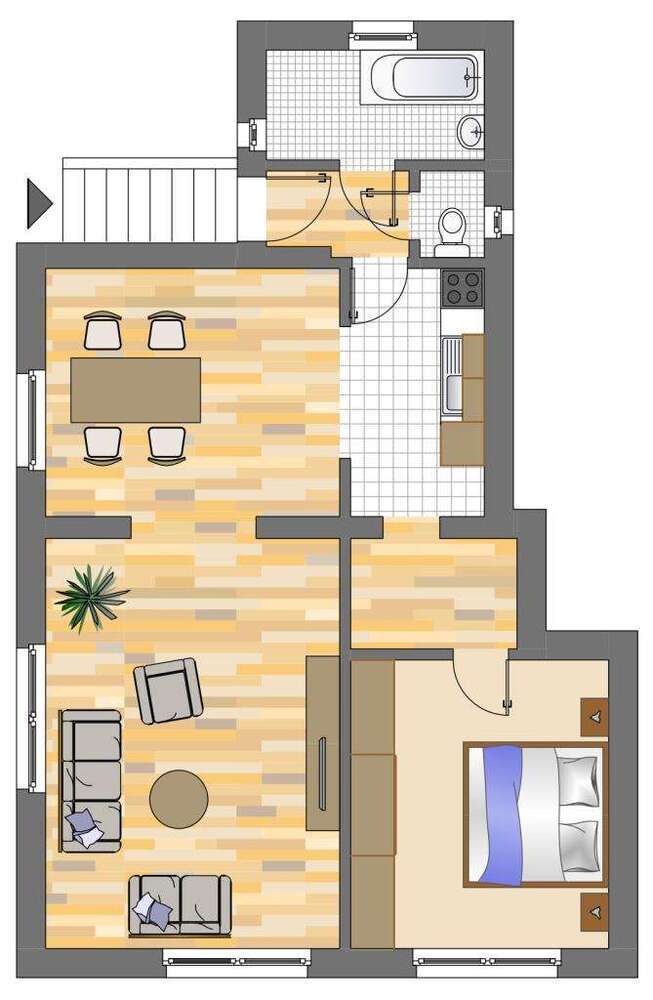 Wohnung zum Mieten in Dortmund 673 € 72.1 m²