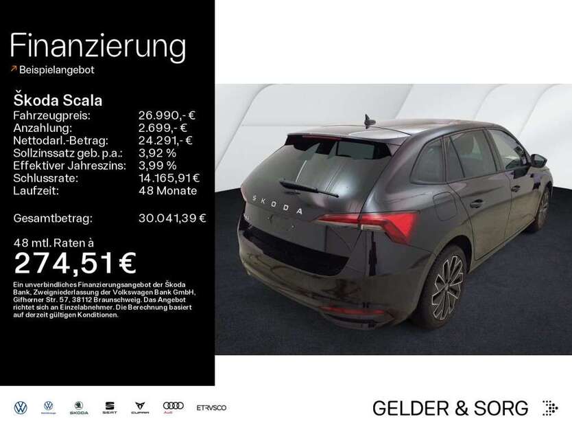 Skoda Scala 25.708 km 26.990 € Haßfurt 97437