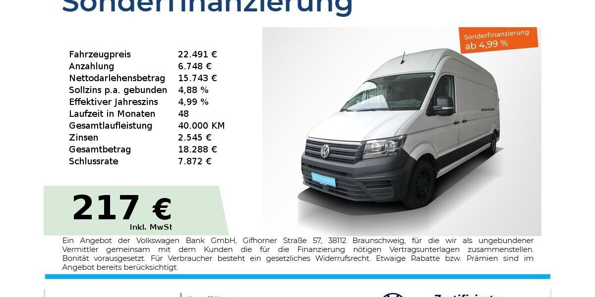 VW Crafter 142.550 km 22.491 &euro; Nürnberg 90441