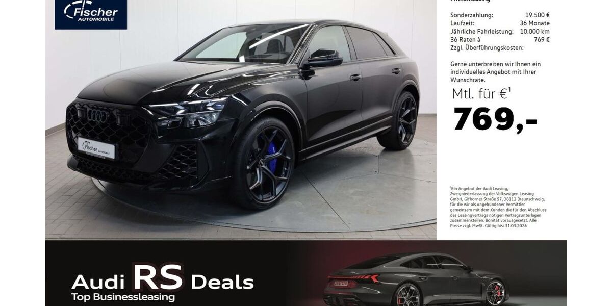 Audi RSQ8 3.000 km 152.880 &euro; Ursensollen 92289