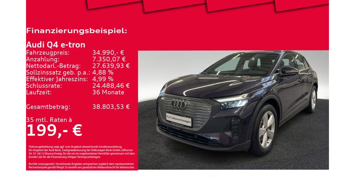 Audi Q4 e-tron 30.719 km 34.450 &euro; Hannover 30179
