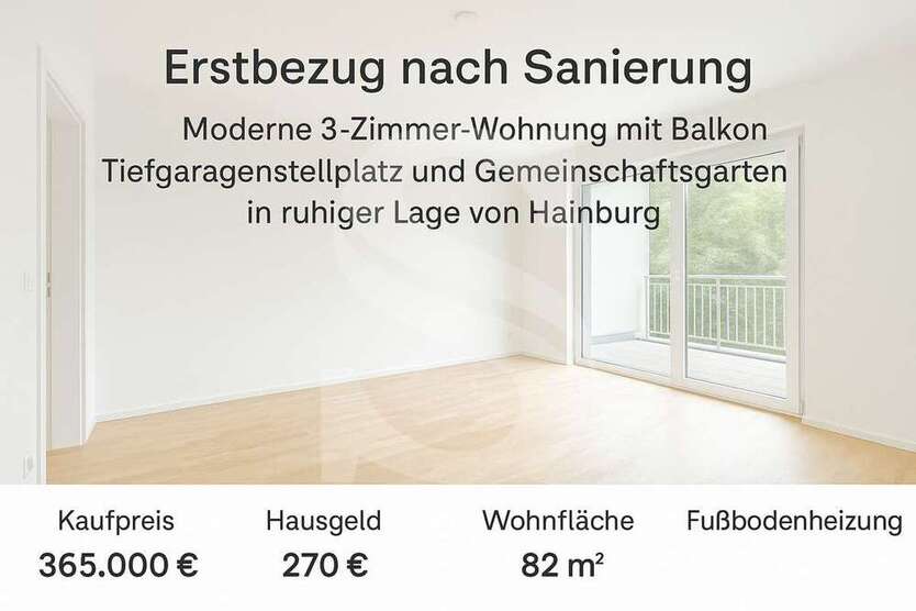 Wohnung zum Kaufen in Hainburg 365.000 € 82 m²